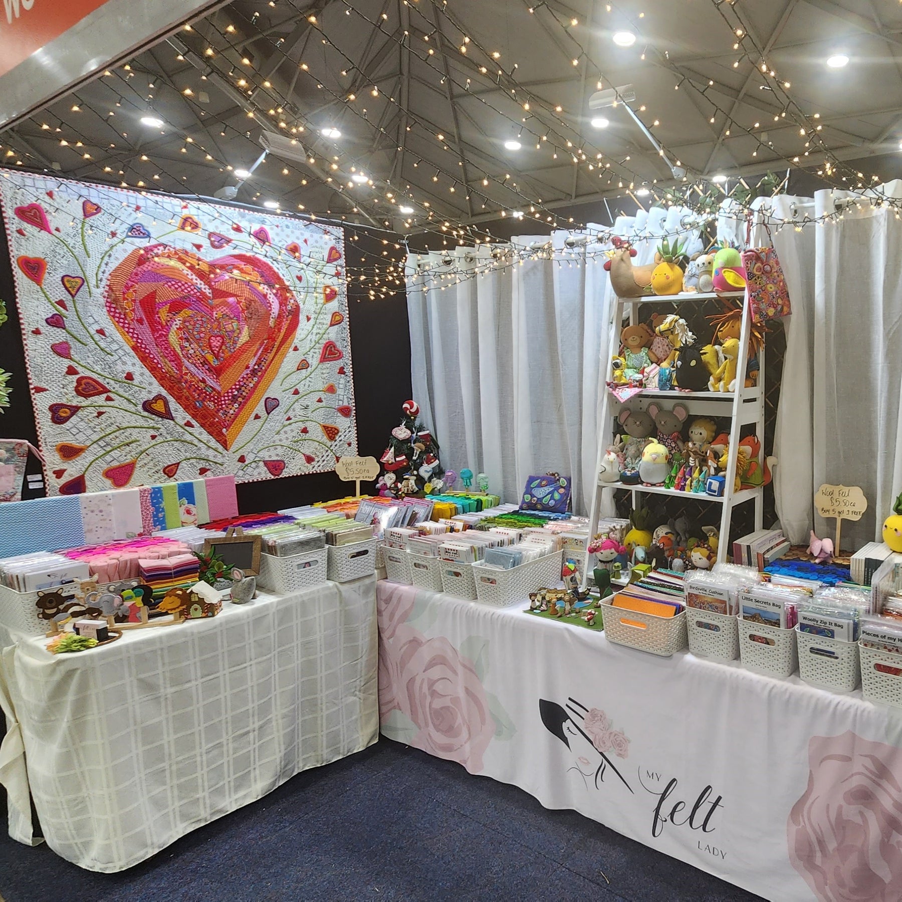 All the fun of the Brisbane Craft and Quilt Fair!
