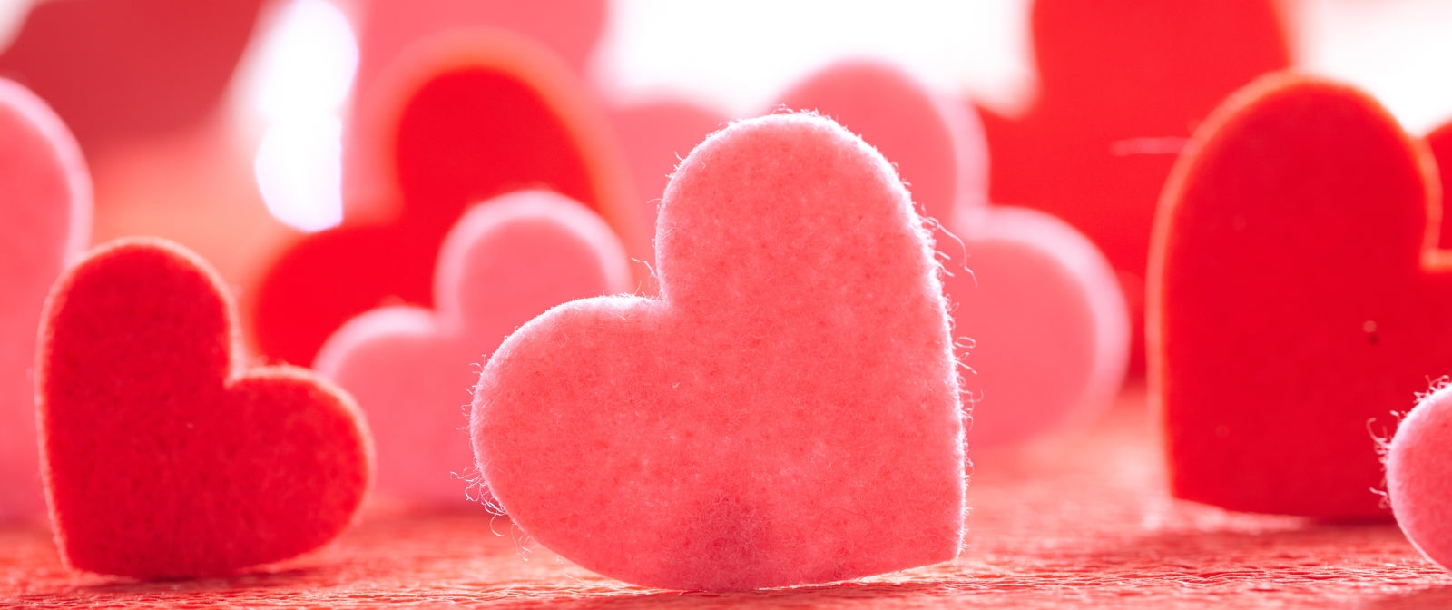 Happy Valentine's Day! Stock is Back & What Ever Happened to the Black & Red Glitter Wool Felt?
