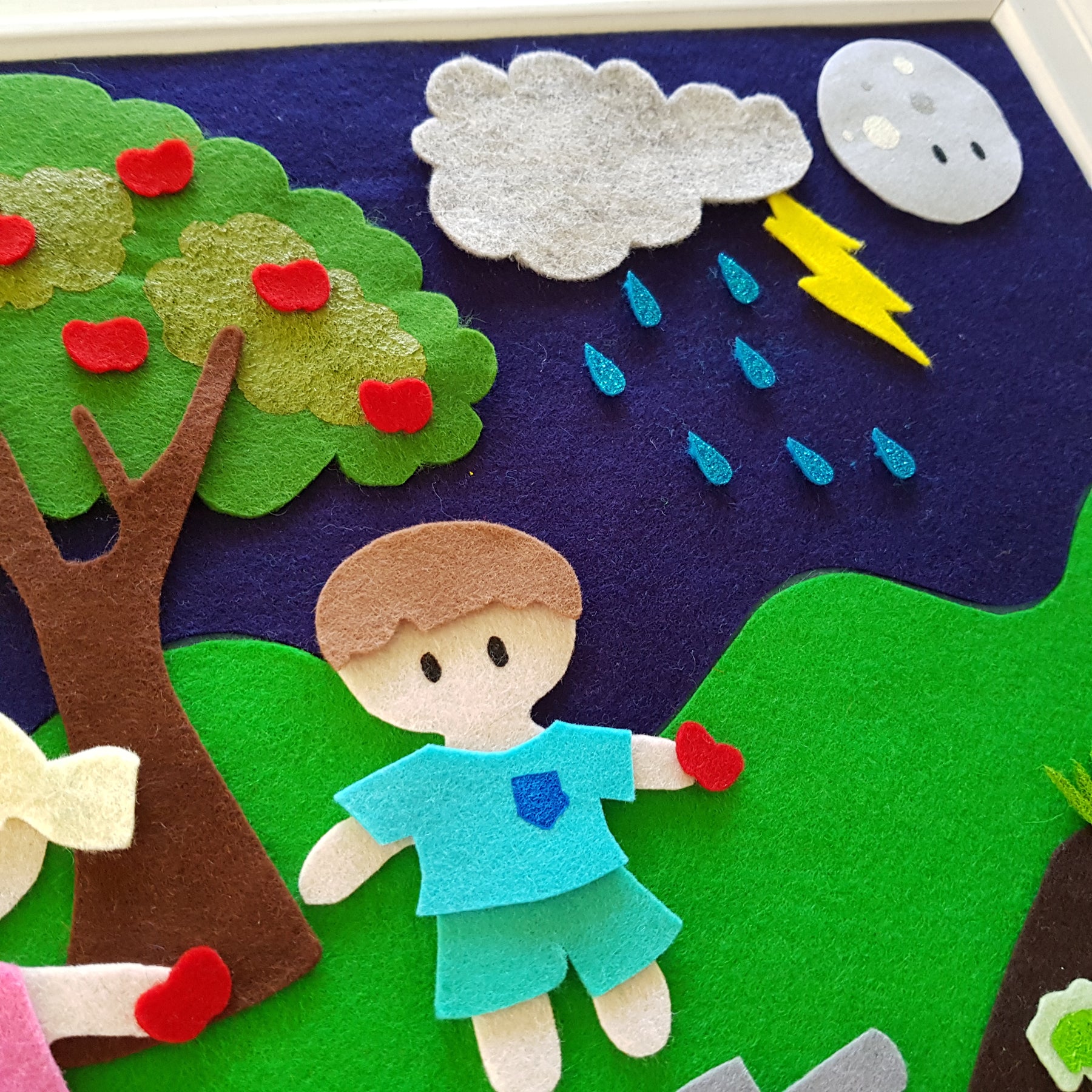Revealing My Very First Pattern With One Thimble - The Felt Activity Board