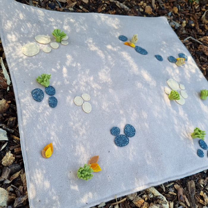 🎁 My Felt Lady Dino World Playset Series Playmat Printed Sewing Pattern (100% off)