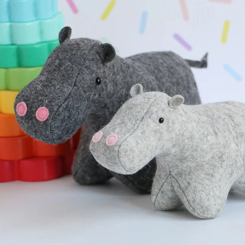 Ric Rac House Hippos — My Felt Lady