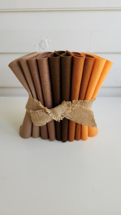 Saddle & Spice Wool Felt Bundle