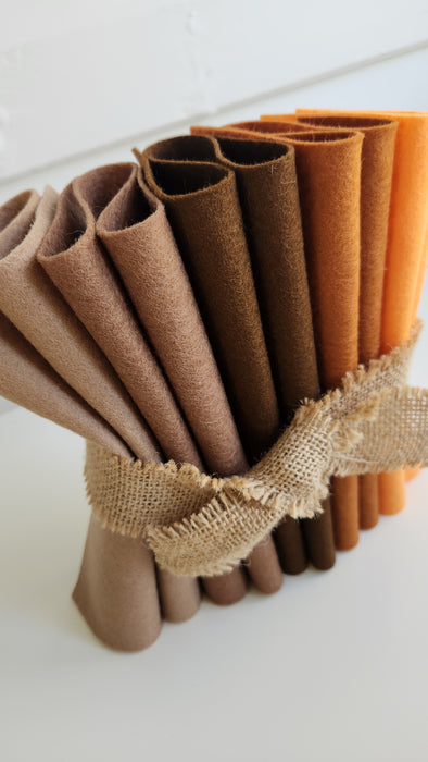 Saddle & Spice Wool Felt Bundle