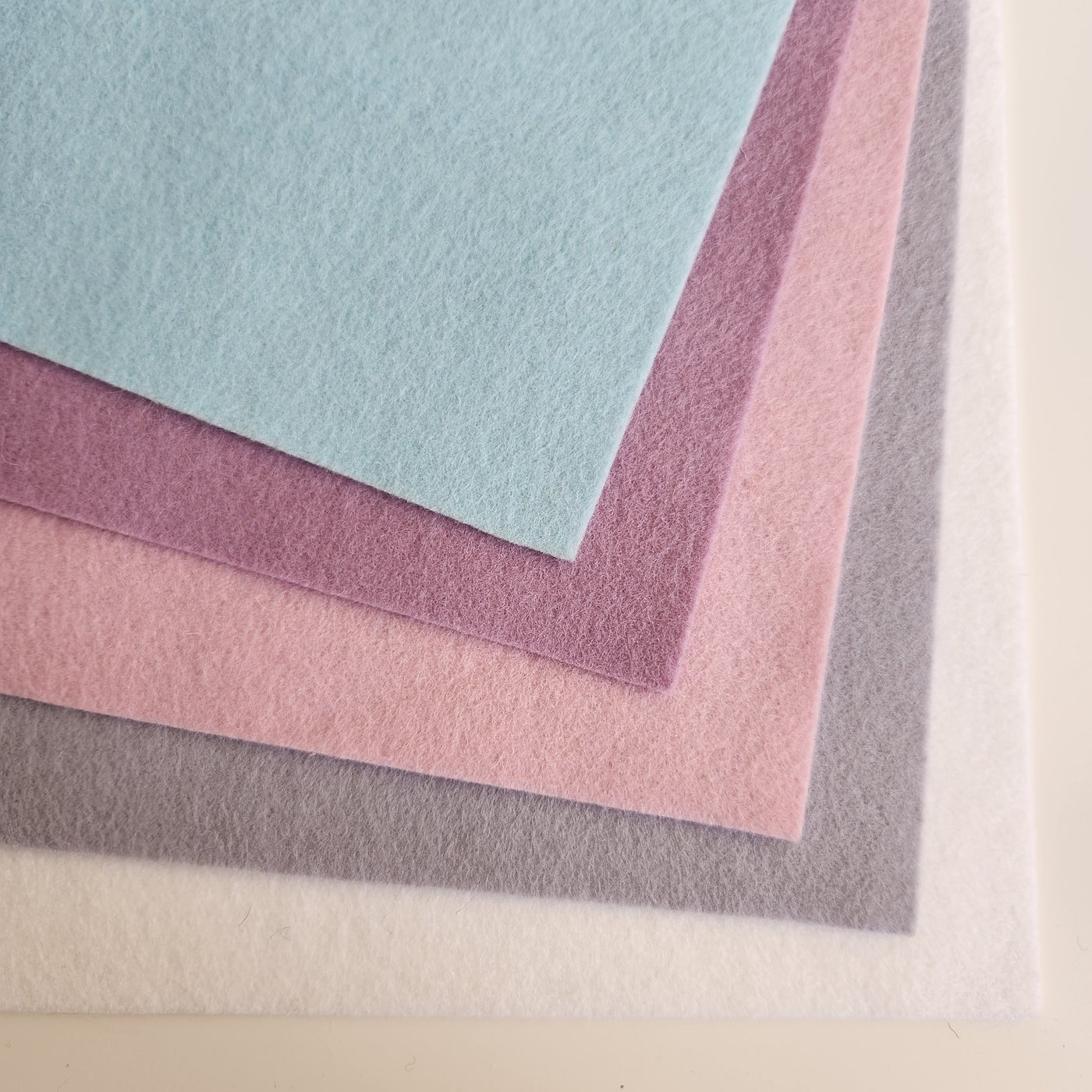 Soft Bunny Tails Wool Felt Bundle — My Felt Lady