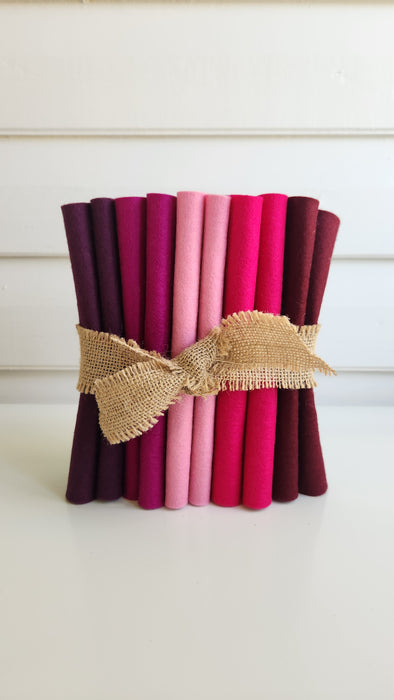 Velvet Bloom Wool Felt Bundle
