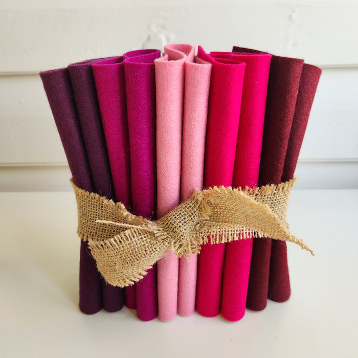 Velvet Bloom Wool Felt Bundle