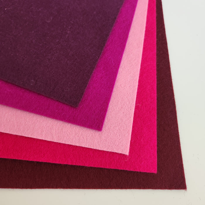 Velvet Bloom Wool Felt Bundle