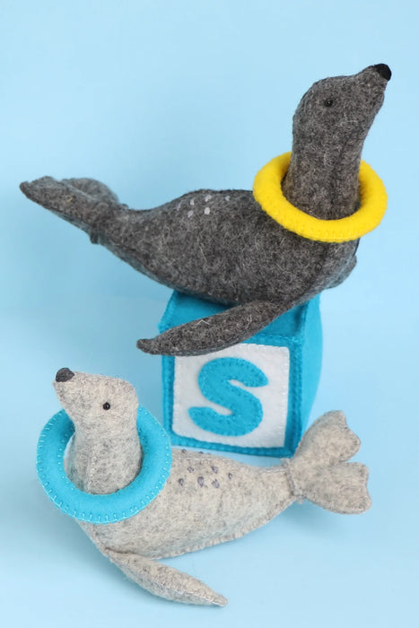 Ric Rac S is for Seal