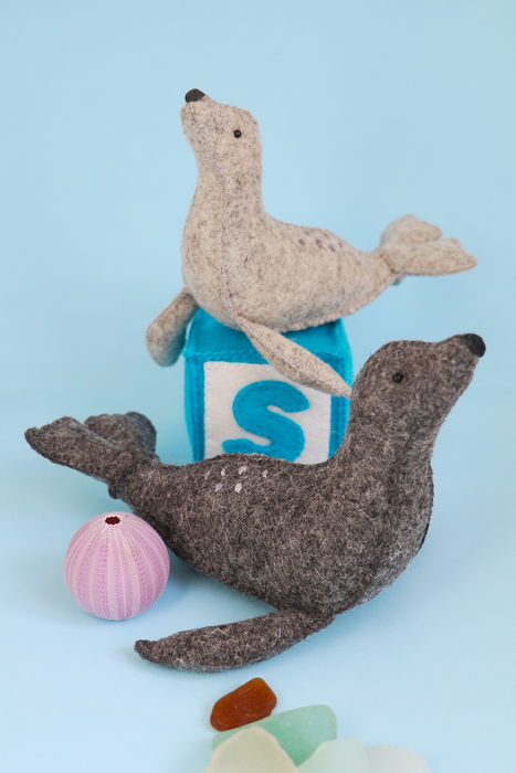 Ric Rac S is for Seal