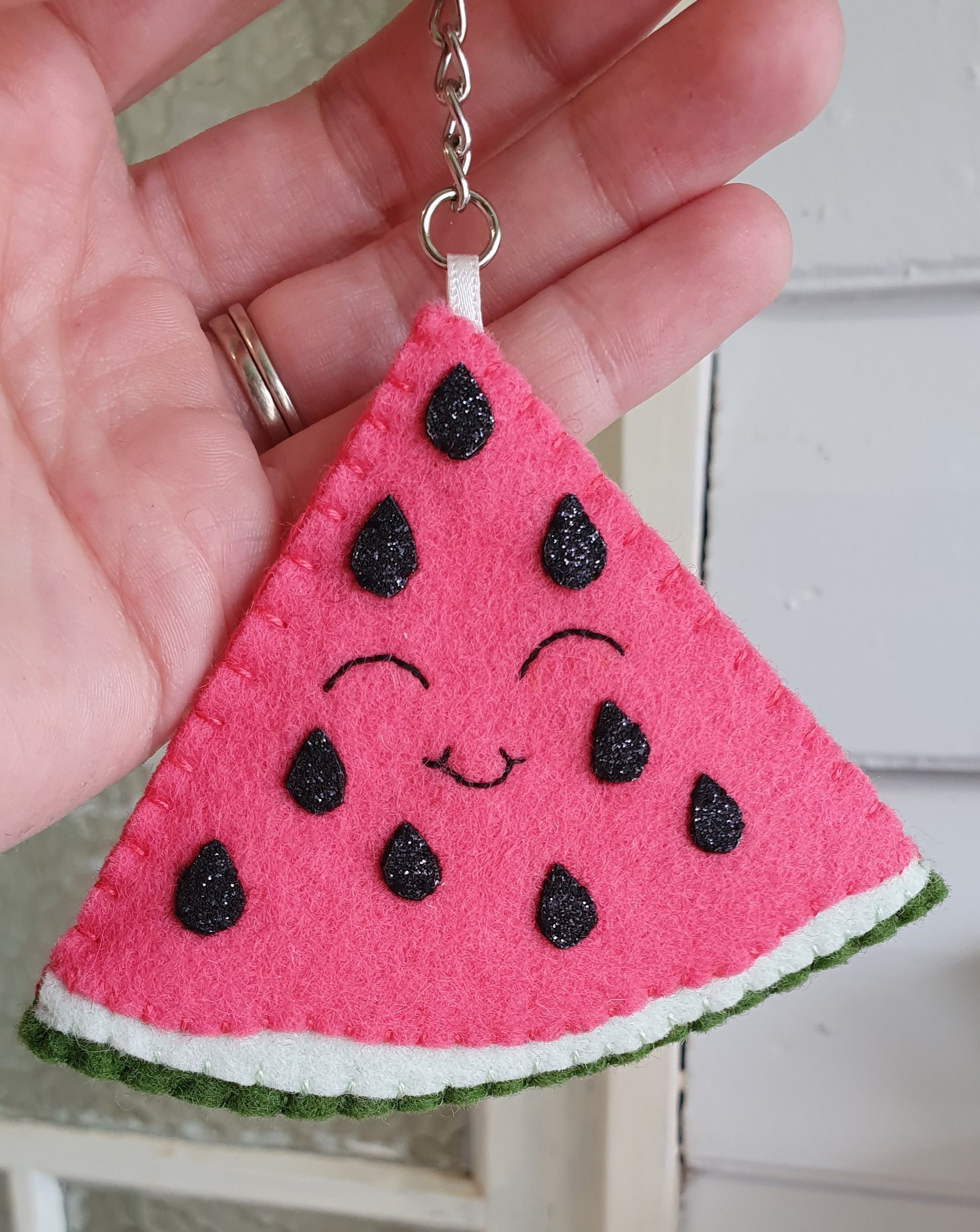 Felty Fruit Friends Keyrings - PDF Pattern — My Felt Lady