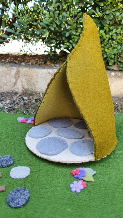 DIY Craft - My Felt Lady Woodland Gumnut Playhouse and Mini Forest