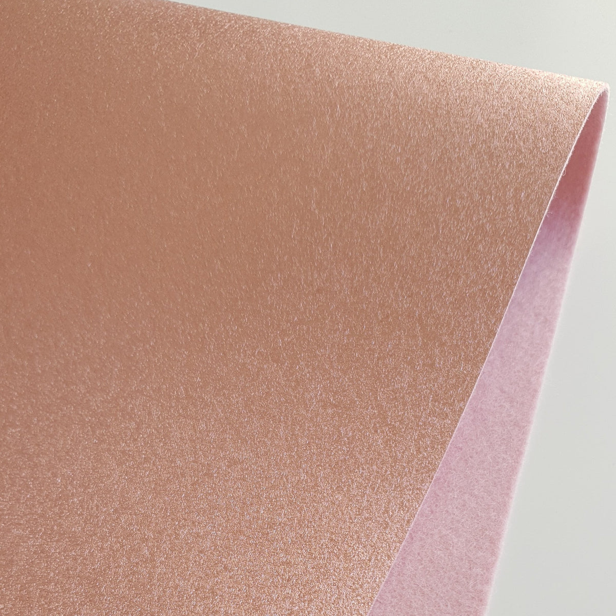 Rose Gold Metallic Merino Wool Felt — My Felt Lady