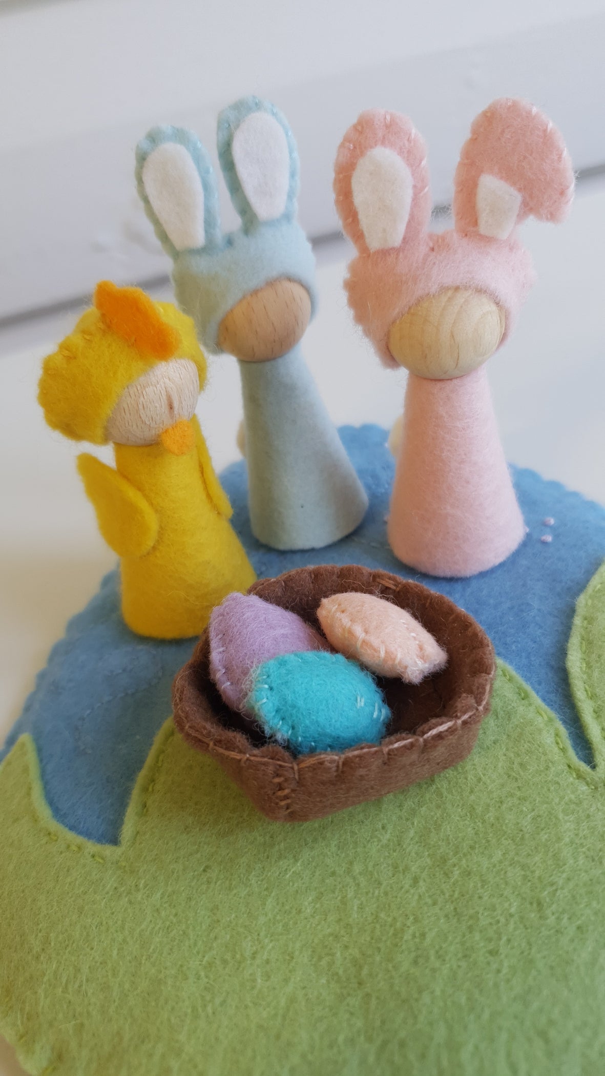 Flossy Rabbit My Felt Lady Flossy Rabbit and Friends Playset PDF Download Pattern