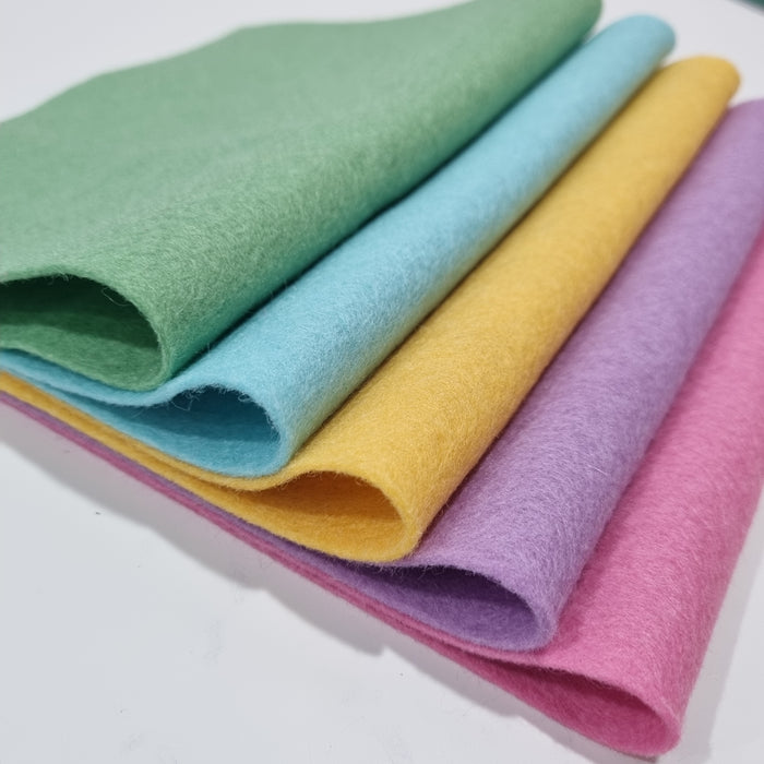 5 Sheet Bundle Easter in the Country Wool Felt