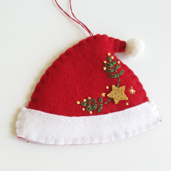 DIY Craft - My Felt Lady Christmas Tree Ornaments