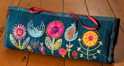 Wendy Williams Flying Fish Kits Thread Book- Flower Garden Wendy Williams Hard Copy Pattern