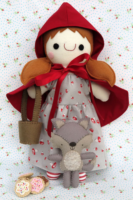 DIY Craft - Two Brown Birds Red Riding Hood