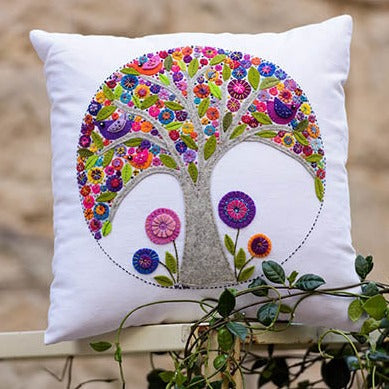 DIY Craft - Wendy Williams Mini Tree Of Life Cushion