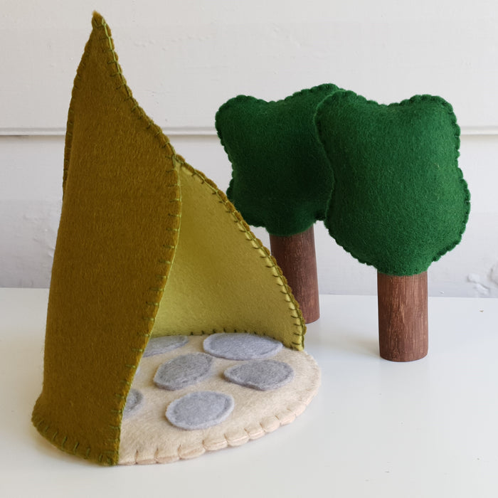 Woodland Gumnut Playhouse and Mini Forest PDF Download Sewing Pattern
