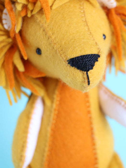 Ric Rac L is for Lion  Hard Copy Sewing Pattern