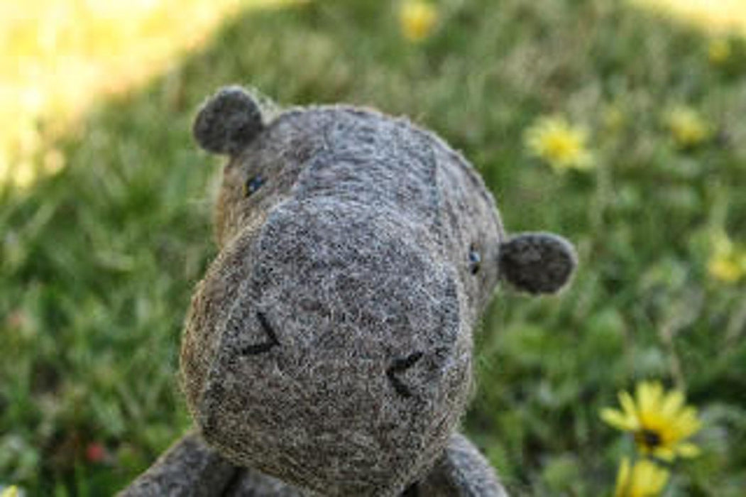 Ric Rac H is for Hippo Hard Copy Sewing Pattern — My Felt Lady