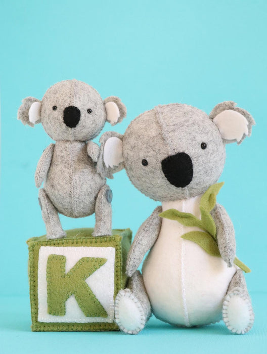 Ric Rac K is for Koala Hard Copy Sewing Pattern