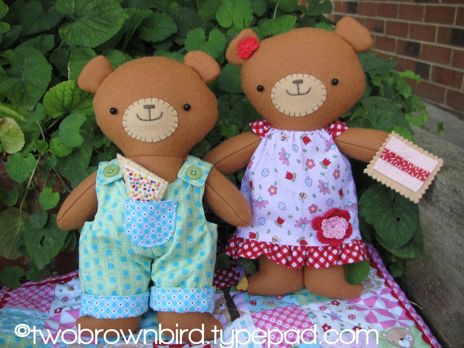 DIY Craft - Two Brown Birds Picnic Day