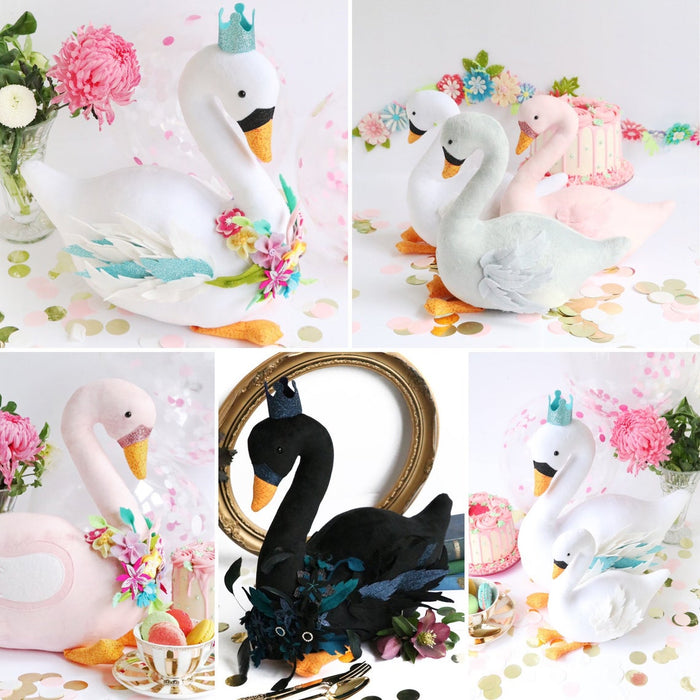 Ric Rac Swan Party Hard Copy Sewing Pattern