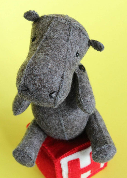 Ric Rac H is for Hippo Hard Copy Sewing Pattern