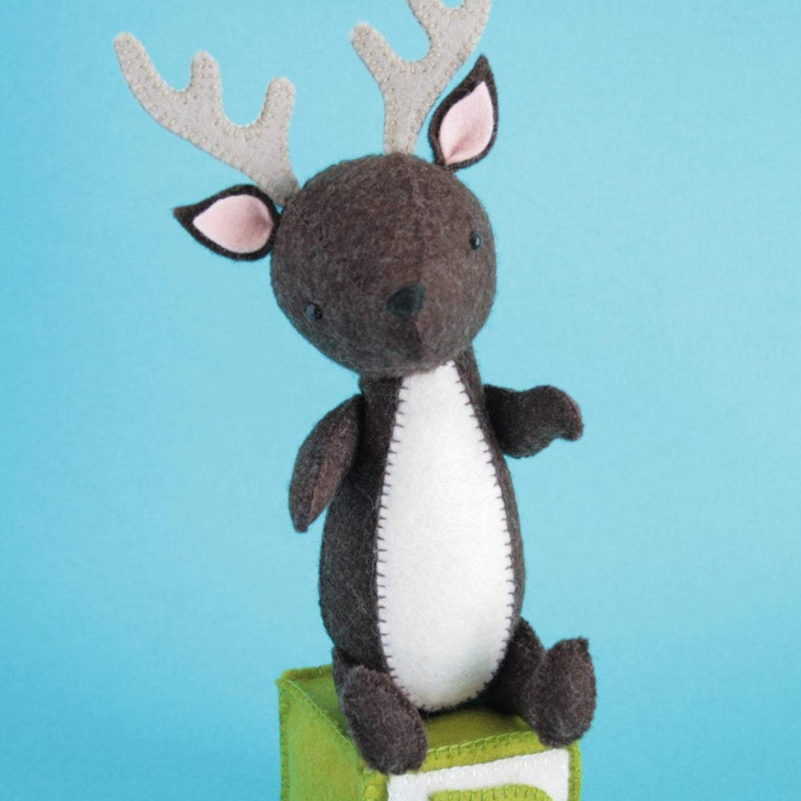 Ric Rac D is for Deer Hard Copy Sewing Pattern — My Felt Lady