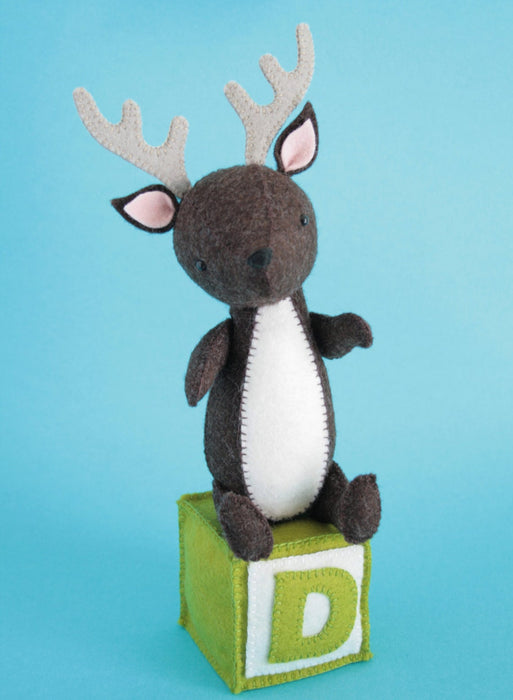 Ric Rac D is for Deer Hard Copy Sewing Pattern