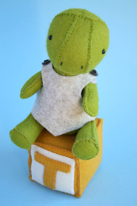 Ric Rac T is for Turtle Hard Copy Sewing Pattern